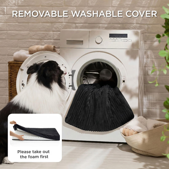 Bedsure pet bed mat — orthopedic design for crates and washable cover
