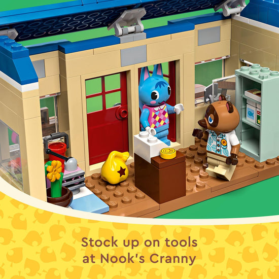 LEGO building block toy — Nook's Cranny and Rosie's house set for kids aged 7 and up