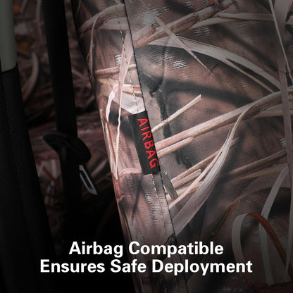 Coverexpert vehicle seat cover set — Waterproof camo canvas for Jeep Gladiator 2020-2025