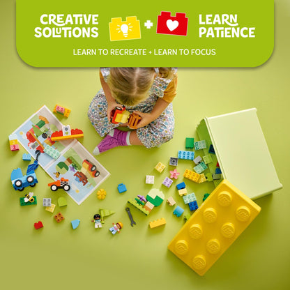 LEGO DUPLO building blocks — classic cars and trucks set for toddlers