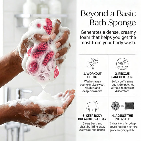 African bathing sponge — natural and durable material