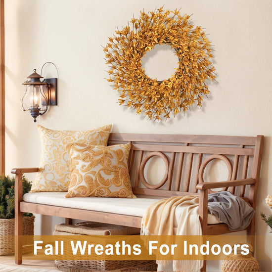 Wreath — 26 inch design for front door use outside