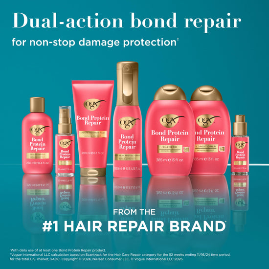 Hair styling agent — OGX repair & protect bond protein heat protect spray 6.5 fl. oz.