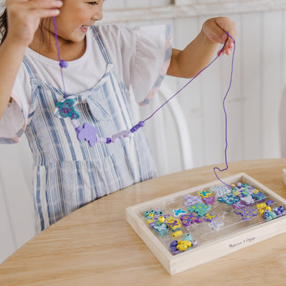 Art craft kit — Melissa & Doug wooden bead set