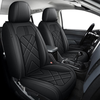 AOMSAZTO vehicle seat cover — Custom fit leather for Chevy Colorado 2015-2026