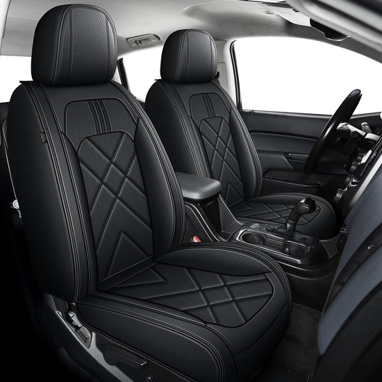 AOMSAZTO vehicle seat cover — Custom fit leather for Chevy Colorado 2015-2026