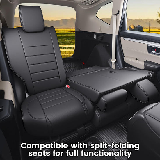 HKZ vehicle seat covers - leather for Honda CR-V 2017-2022 models