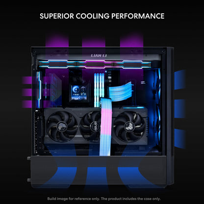 Computer chassis — Lian Li Lancool 216 RGB with tempered glass and steel construction