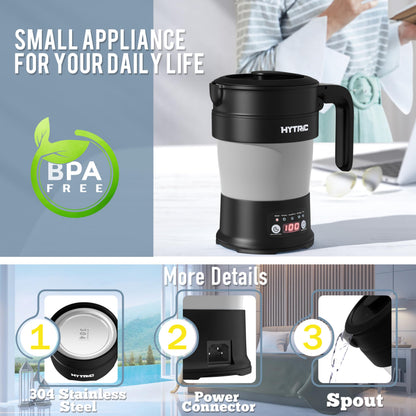 Electric water boiler — foldable design