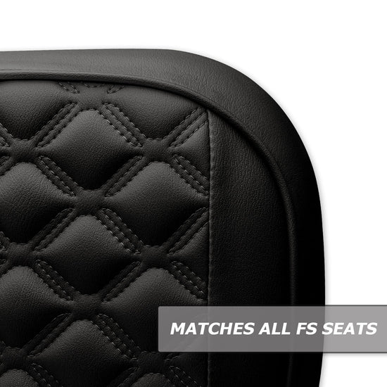 MODZ RC golf cart rear seat covers - Black base