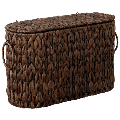 StorageWorks toilet paper holder — stores up to 6 rolls.