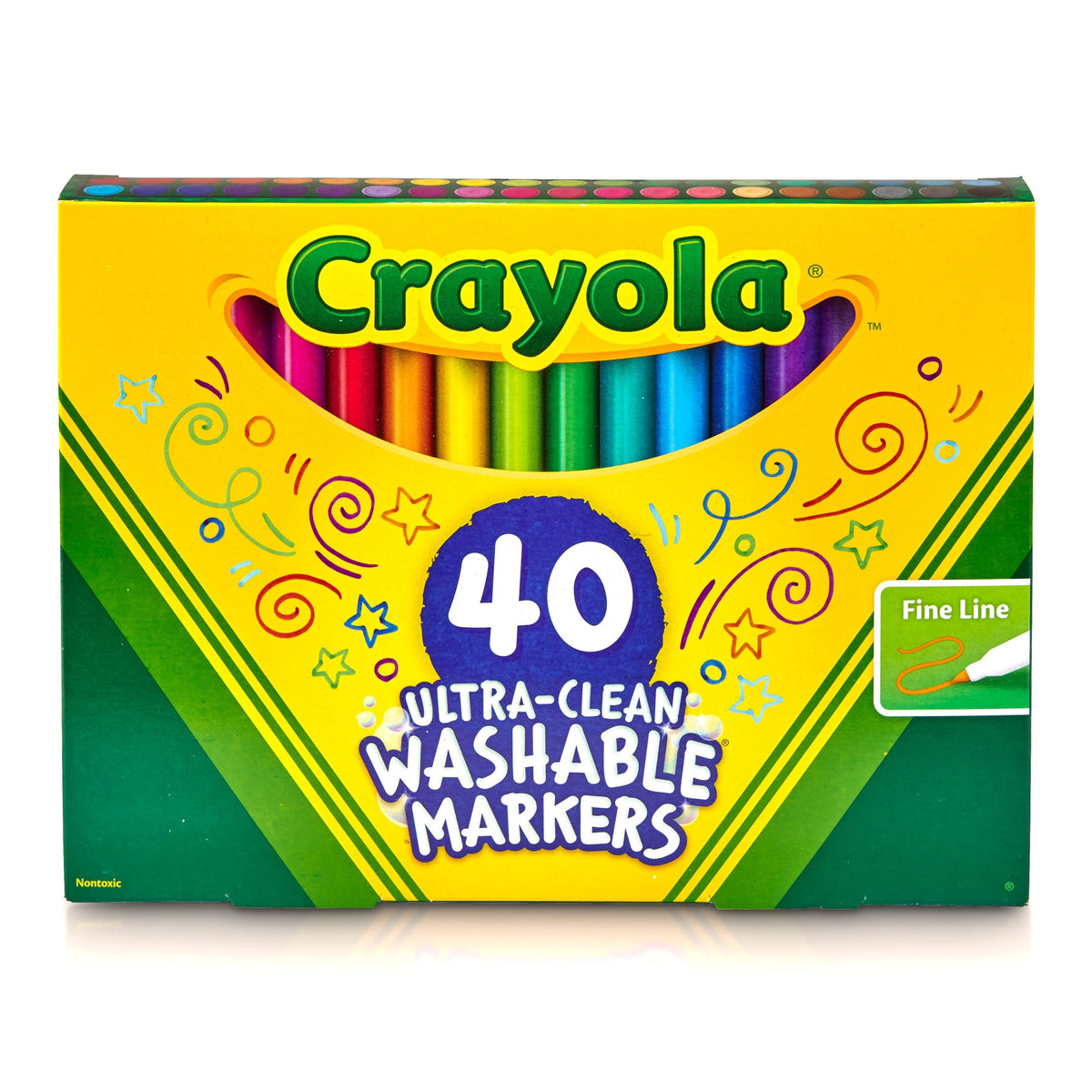 Writing instrument — Crayola markers for vibrant colors and smooth application