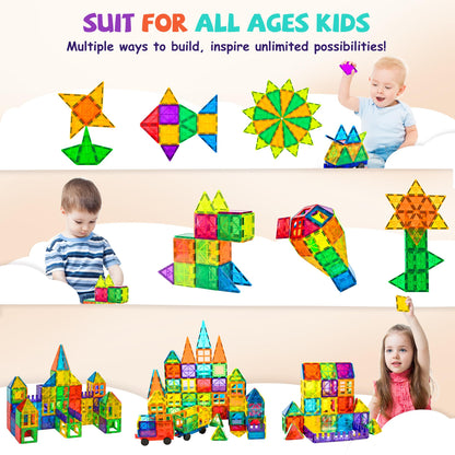 cossy magnetic tiles — colorful building blocks