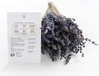 Plant seed — Sereniseed certified organic herb seed collection