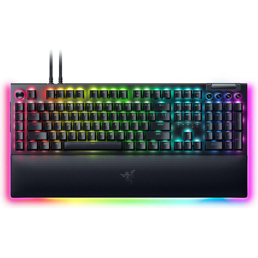 Razer BlackWidow V4 — mechanical gaming keyboard with customizable RGB lighting