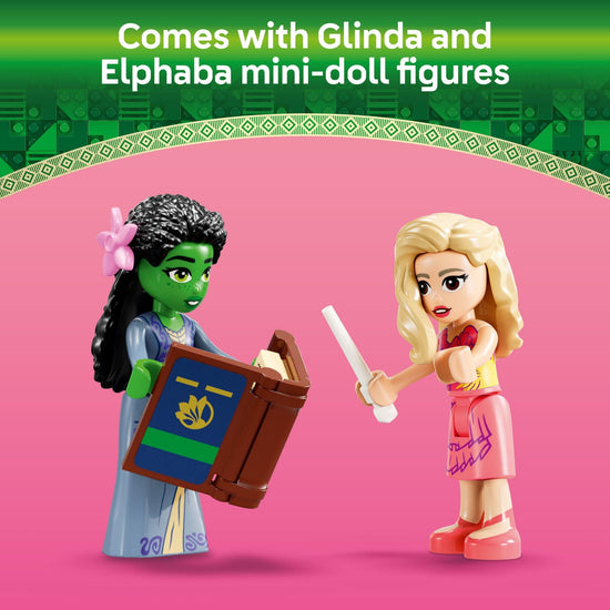 LEGO building blocks — Glinda and Elphaba's dormitory set for kids 8+