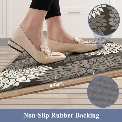 HEBE anti fatigue floor mat — Non slip cushioned comfort mat for kitchen and laundry