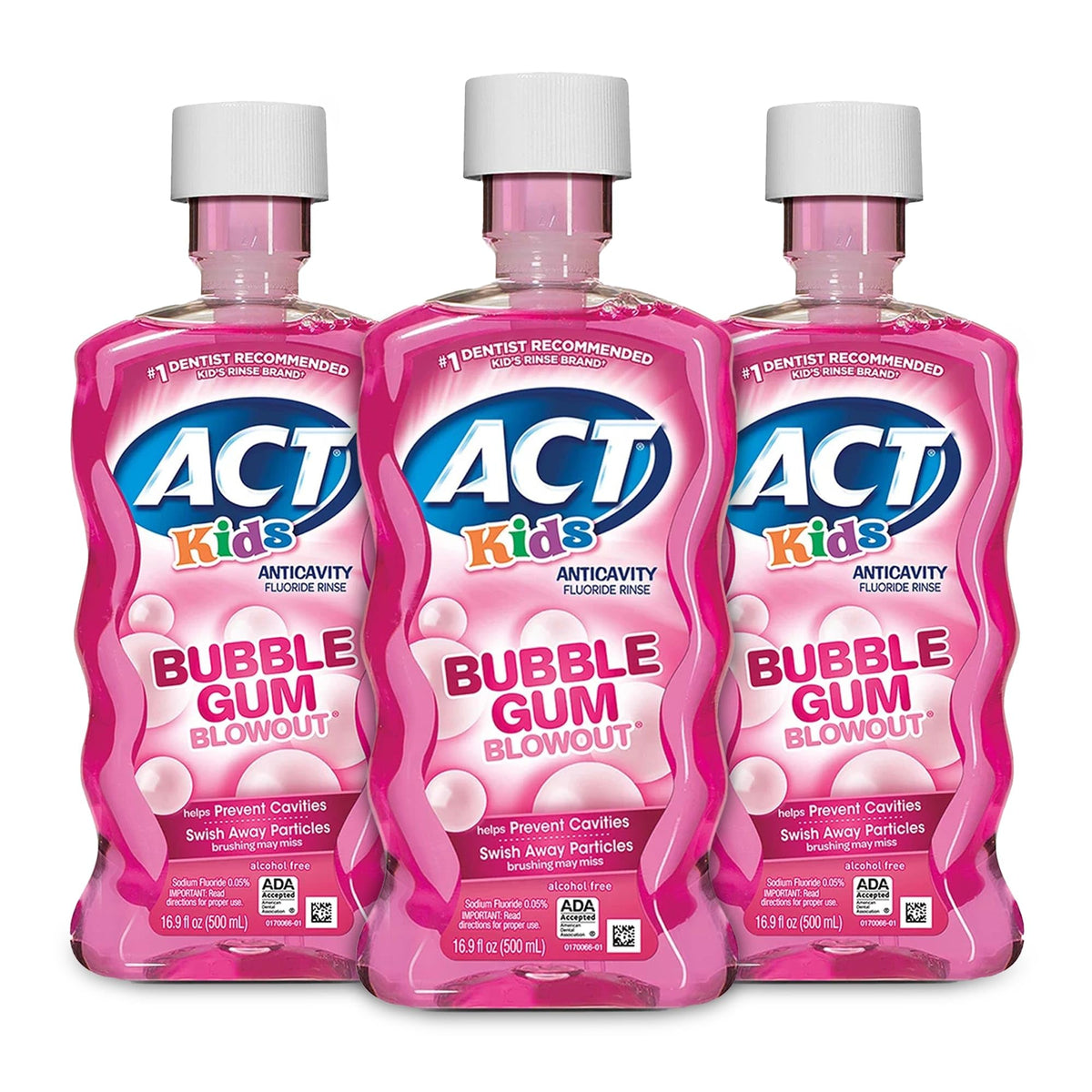ACT Kids mouthwash - Pure Protect anticavity fluoride formula