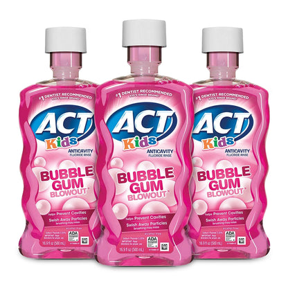 ACT Kids mouthwash - Pure Protect anticavity fluoride formula