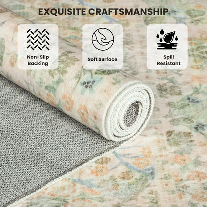 RUG — Machine washable for living room use from QD-Udreamy