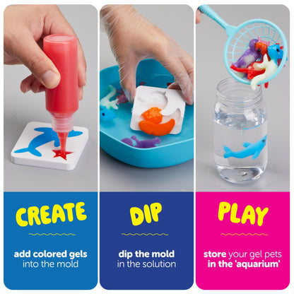 Dan&Darci Aqua Fairy water gel kit - DIY squishy maker set for kids