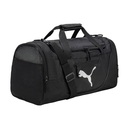 PUMA duffel bag with removable strap and shoe pocket