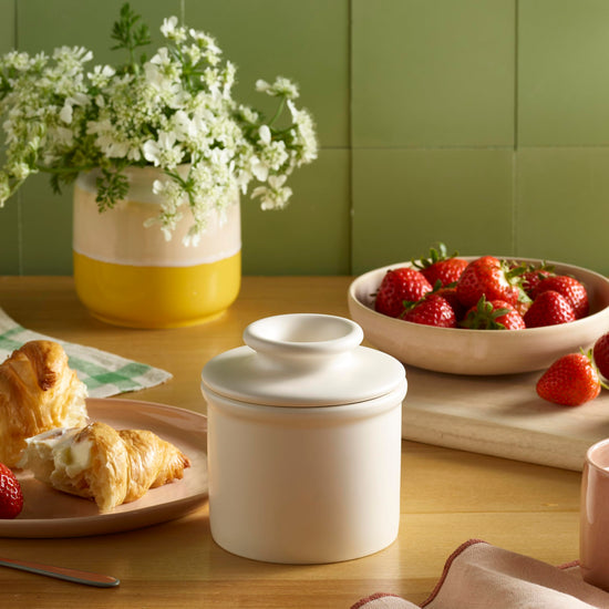 Butter dish — Original Butter Bell crock by L. Tremain in French ceramic design