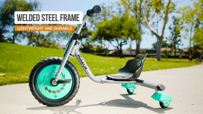 Razor RipRider 360 mini — 360 degrees spinning caster trike with adjustable seat