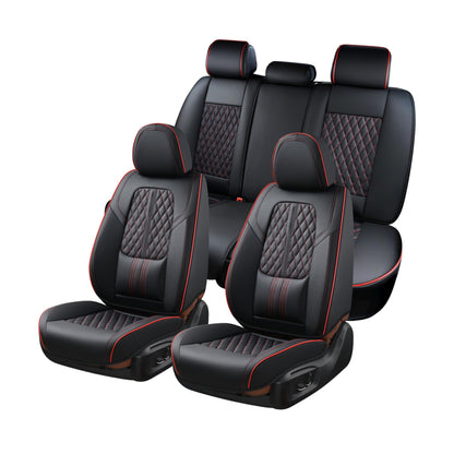 Coverado car seat covers - Nappa leather waterproof full set for most vehicles