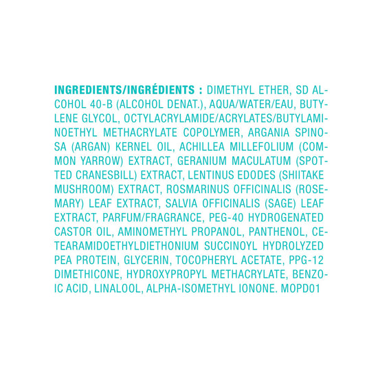 Hair styling agent — Moroccanoil heat protectant
