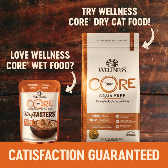 Pet food — Wellness CORE tiny tasters pate chicken
