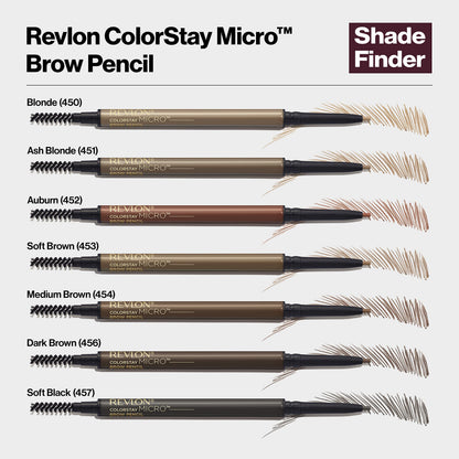 Revlon ColorStay eyebrow pencil — micro tip for precise application