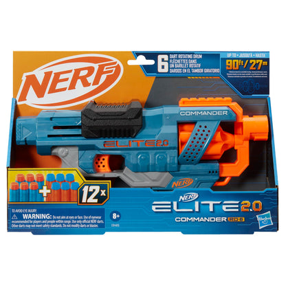 NERF Elite 2.0 Commander RC-6 blaster — versatile foam dart toy gun