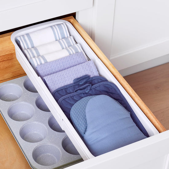 YouCopia DrawerFit sliding drawer tray with adjustable dividers