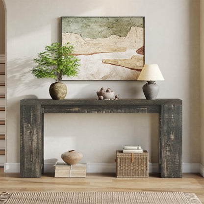 Little Tree console table — 70.9-inch narrow design for living spaces and hallways