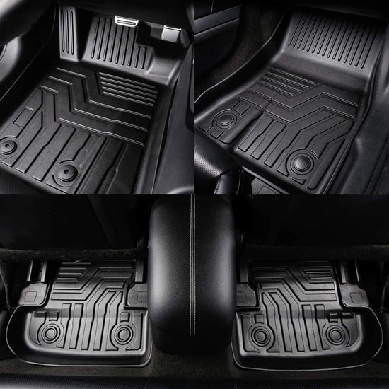 AOMSAZTO vehicle mat — All weather floor liners for Ford Mustang 2015-2026