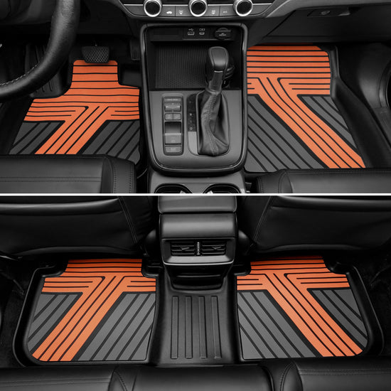 AOMSAZTO vehicle mat — All weather protection for Ford Ranger SuperCrew Cab 2024-2026