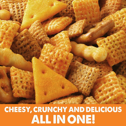 Chex Mix snack mix — turtle, honey BBQ, spicy, sweet and hot