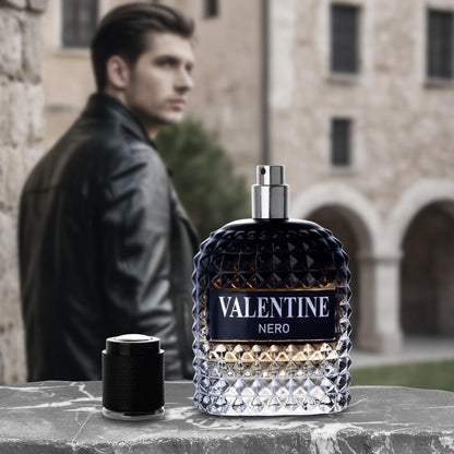 Personal fragrance — Woody aromatic scent with floral and mineral notes by Valentine Nero 100ml