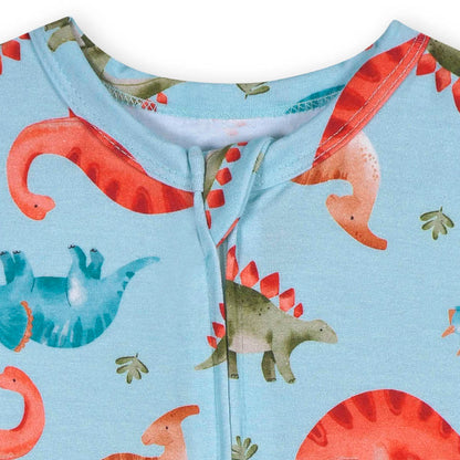 Gerber baby buttery soft short sleeve romper with eucalyptus viscose