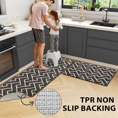 Rug sets — Colorful non-slip Moroccan style for kitchen and hallways