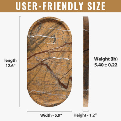 Koville tray — luxury marble design