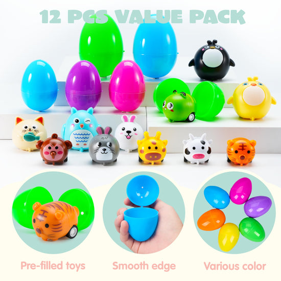JOYIN non-riding toy vehicle with cars in filled Easter eggs 2026