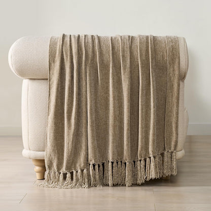 Blanket — Chenille plaid design from EverGrace