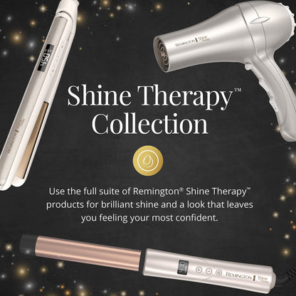 Remington hair iron — Argan oil and keratin infused