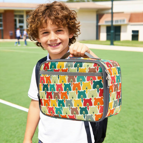 FlowFly meal holder — insulated soft bag mini cooler for kids and adults