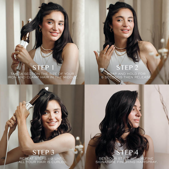 Kristin Ess Hair 2 Inch Titanium Curling Iron — Big blowout waves and volume