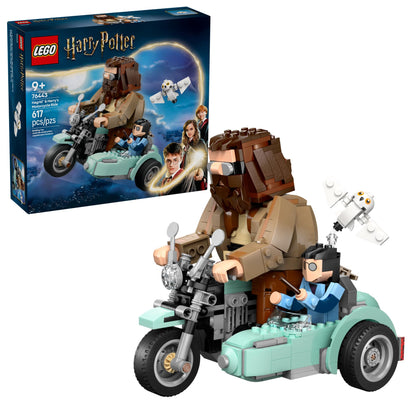 LEGO Harry Potter building blocks - Hagrid and Harry's motorcycle ride set 76443LEGO Harry Potter building blocks - Hagrid and Harry's motorcycle ride set 76443
