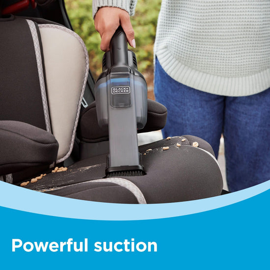BLACK+DECKER cordless handheld vacuum - dustbuster Blast model for home and car