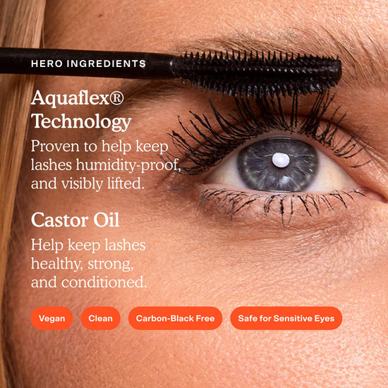 Tower 28 mascara — Volumizing and water-resistant formula for sensitive eyes
